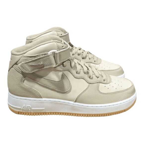NIKE Air Force 1 Mid \'07 LX Limestone\' Sneakers Size 10.5 main image 7